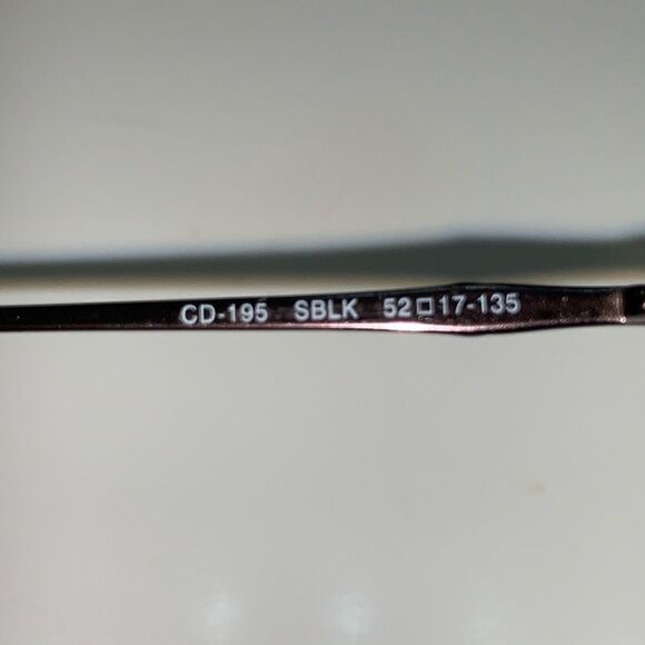 Catherine Deneuve Womens Eyeglasses Frame Black - Picture 7 of 8